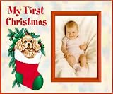 My First Christmas - puppy - Picture Frame Gift