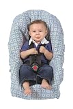 Infantino Car Seat Cover, Blue Chocolate Circles