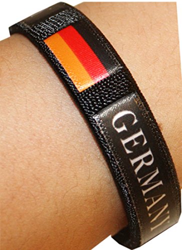 Sonia Originelli Armband 10er-Set Deutschland Fanartikel Fußball WM EM 2016 FA022