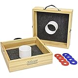 GoSports Premium Birch Wood Washer Toss Game