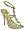 Womens Wild Rose Impac09 Rhinestone High Heel Evening Shoes avail in Gold and Silver
