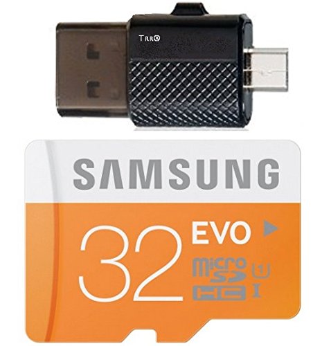 Samsung Evo 32gb Microsdhc Class 10 with OTG Adapter Trr®(from Microsd to Your Android Mobile)