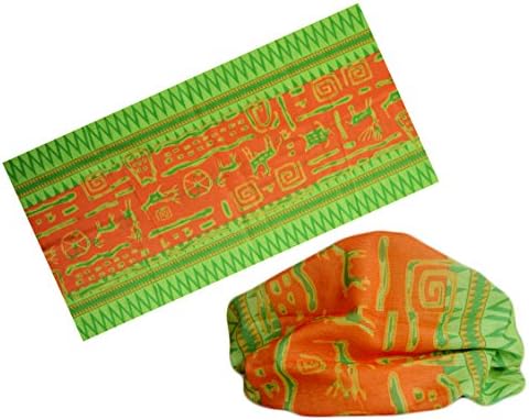 Seamless Bandanna Headwear Scarf Wrap Cool Neck Gaiters Perfect for Running &amp; Hiking, Biking &amp; Riding, Skiing &amp; Snowboarding, Hunting, Camping &amp; Yoga