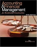 Accounting and Financial Management: For Residential Construction - 0867186356