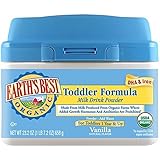 Earths Best Organic Vanilla Toddler Formula Powder, 23.2 Ounce -- 4 per case.