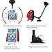 Ipow Smartphone Long Arm 13 Inches Car Mount Holder Cradle With A Quick Release Button For iPhone 6 6+ 6S 6S Plus 5S 5,iPod Touch,Samsung Galaxy S5 S4/3 Edge,Nexus,Nokia,LG G3,HTC&GPS Devices