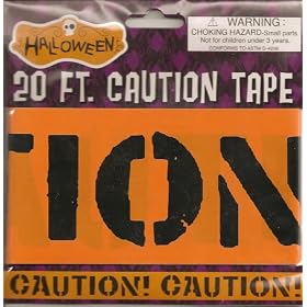 Click here to buy Halloween Caution Tape (Orange).