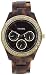 Fossil Women's Stella ES2795 Brown Plastic Quartz Watch with Brown Dial