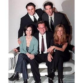 JENNIFER ANISTON AS RACHEL GREEN, COURTENEY COX AS MONICA GELLER BING, MATT LEBLANC AS JOEY TRIBBIANI, MATTHEW PERRY AS CHANDLER BING, DAVID SCHWIMMER AS ROSS GELLER FROM FRIENDS #2 - COLOUR Movie Photo - (4 Different Photograph & POSTER Sizes Available)