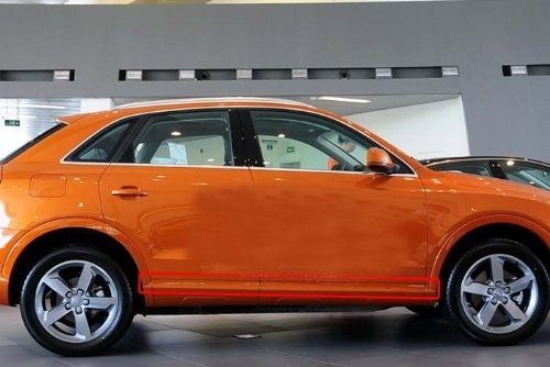 Auto Stainless Steel Body Door Side Molding Trim Chrome 8pcs fit for 2011 2012 2013 Audi Q3