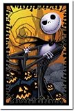 Nightmare Before Christmas (Jack) Flocked Blacklight Movie Poster Print - 23x35