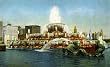 Buckingham Fountain, Grant Park, Chicago - Fine-Art-Quality Photographic Print - 8x10-inch Enlargement from a Classic Vintage Postcard