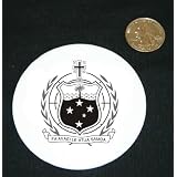 3 button pin printed with western samoa by Shop Zeus