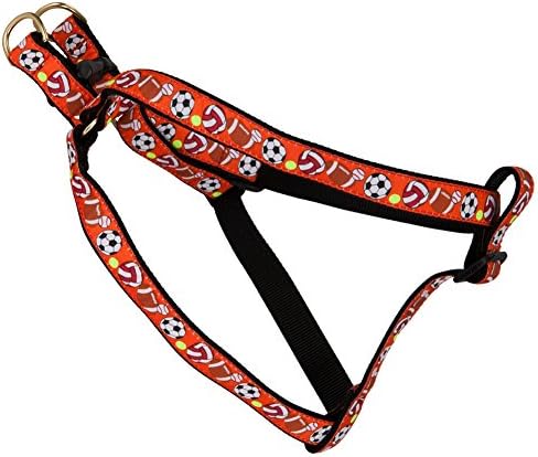 Sport Balls Dog Harness - Medium
