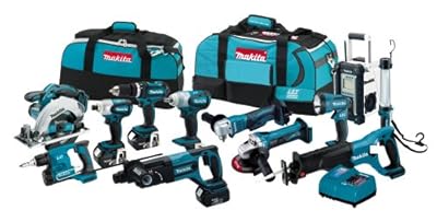 Makita LXT1200 18-Volt LXT Lithium-Ion Cordless 12-Piece Combo Kit