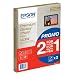 Epson C13S042169 Premium glossy photo paper inkjet 255g/m2 A4 2x15 Blatt Pack BOGOF