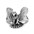 Sterling Eagle with Talons Ring - Sizes 8 to 12
