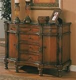 Marble Top Bombe Chest By Coaster Furniture