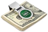 Marshall Thundering Herd Silver Money Clip