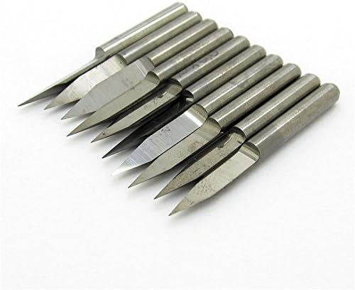 CNC Router Conical Flat Tool PCB Engraver Machine Cutter 3.175mm 15 Degree 0.2mm pack of 10