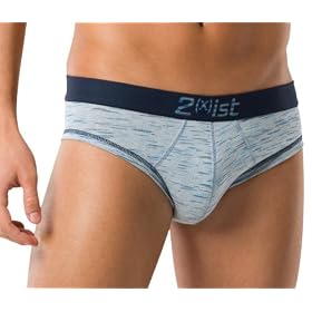 2(x)ist Men's Static No Show Brief