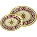 Set of Le Cadeaux Triple Weight Melamine 12 Inch + 16 Inch Oval Serving Platter