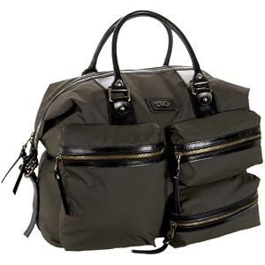 D&G Dolce & Gabbana DM0228 E4773 Nylon and Vintage Calfskin Satchel