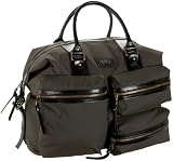 D&G Dolce & Gabbana DM0228 E4773 Nylon and Vintage Calfskin Satchel