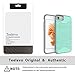 Teelevo Protective Case for Apple iPhone 7 (2016) / iPhone 8 (2017) with Card Holder - Mint Green