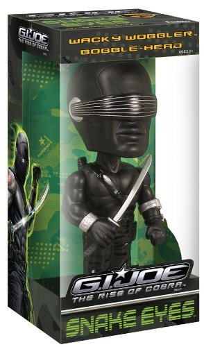 Wacky Wobbler G.I.JOE Snake Eyes