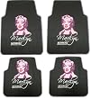 Marilyn Monroe Front and Rear 4 Piece Car Floor Mats