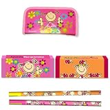 Fulanita Floripondia Pencil Case with Pencils and Eraser
