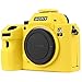 Sony A7R III Camera Housing Case, Professional Silicion Rubber Camera Case Cover Detachable Protective for Sony A7R III (Yellow)