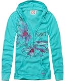 ROXY Forward Turquoise Hooded Henley