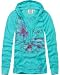 Apparel : ROXY Forward Turquoise Hooded Henley