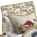 Roll Top Headboard with Mink Microsuede Slipcover and Juvi Slipcover