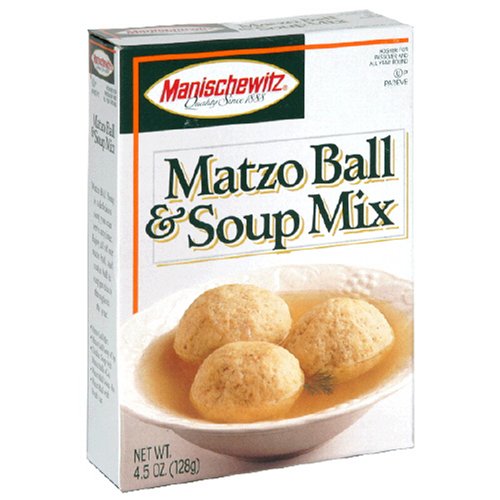 Manischewitz Matzo Ball & Soup Mix, 4.5-Ounce Boxes (Pack of 8) by Manischewitz