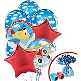 Airplane Adventure Balloon Bouquet