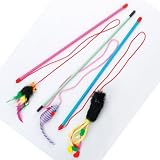 Assorted Cat Pole Toy - 3 Toys For Cats
