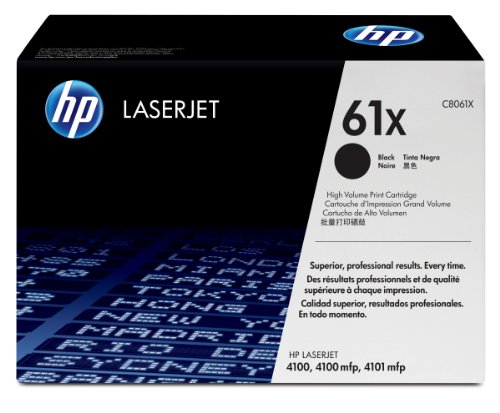 HP LaserJet 61X Print Cartridge - Retail Packaging - Black On Sale