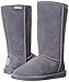 BEARPAW Women's Eva Tall Snow Boot,Charcoal,6 M US