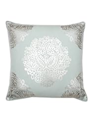 From Amazon.com. Click for details:
 Home: Thro by Marlo Lorenz 7088 Faux Linen Gitana Foil Pillow, 20 by 20-Inch, Harbor Gray Silver - Thro by Marlo Lorenz Home: Thro by Marlo Lorenz 7088 Faux Linen Gitana Foil Pillow, 20 by 20-Inch, Harbor Gray Silver - Thro by Marlo Lorenz