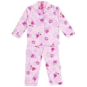 Pyjama Pyjama Girls Winter Princess 2-Piece Flannel Pajama Set (Sizes 8  12)