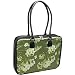 Mango Tango Green Chinese Brocade Laptop Bag Womens Laptop Bags, Green Brocade