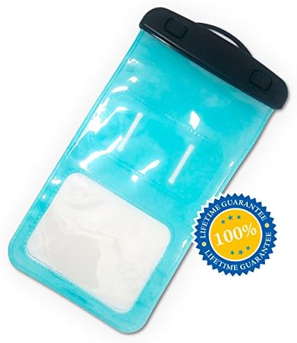 TravelLitely Waterproof Phone Case - Dirtproof and Snowproof Bag Pouch for iPhone, Samsung Galaxy, HTC, Sony