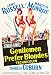 Gentlemen Prefer Blondes Marilyn Monroe Jane Russell Vintage Movie Poster