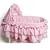 Pink Gingham Bassinet Bedding Set Burlington Basket