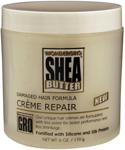 Wonder Gro Shea Butter Cream - Repair 6 oz. (Pack of 6)