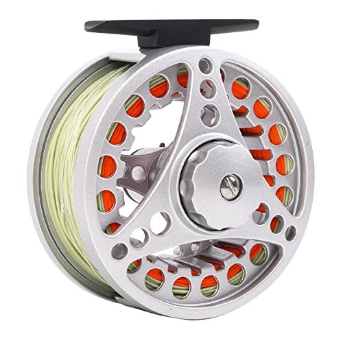 Maxcatch Pre-spooled Fly Reel with Fly Line Combo 5/6 or 7/8 Weight with Backing Leader