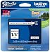 Brother Laminated Tape Black on White, 6mm (TZe211)